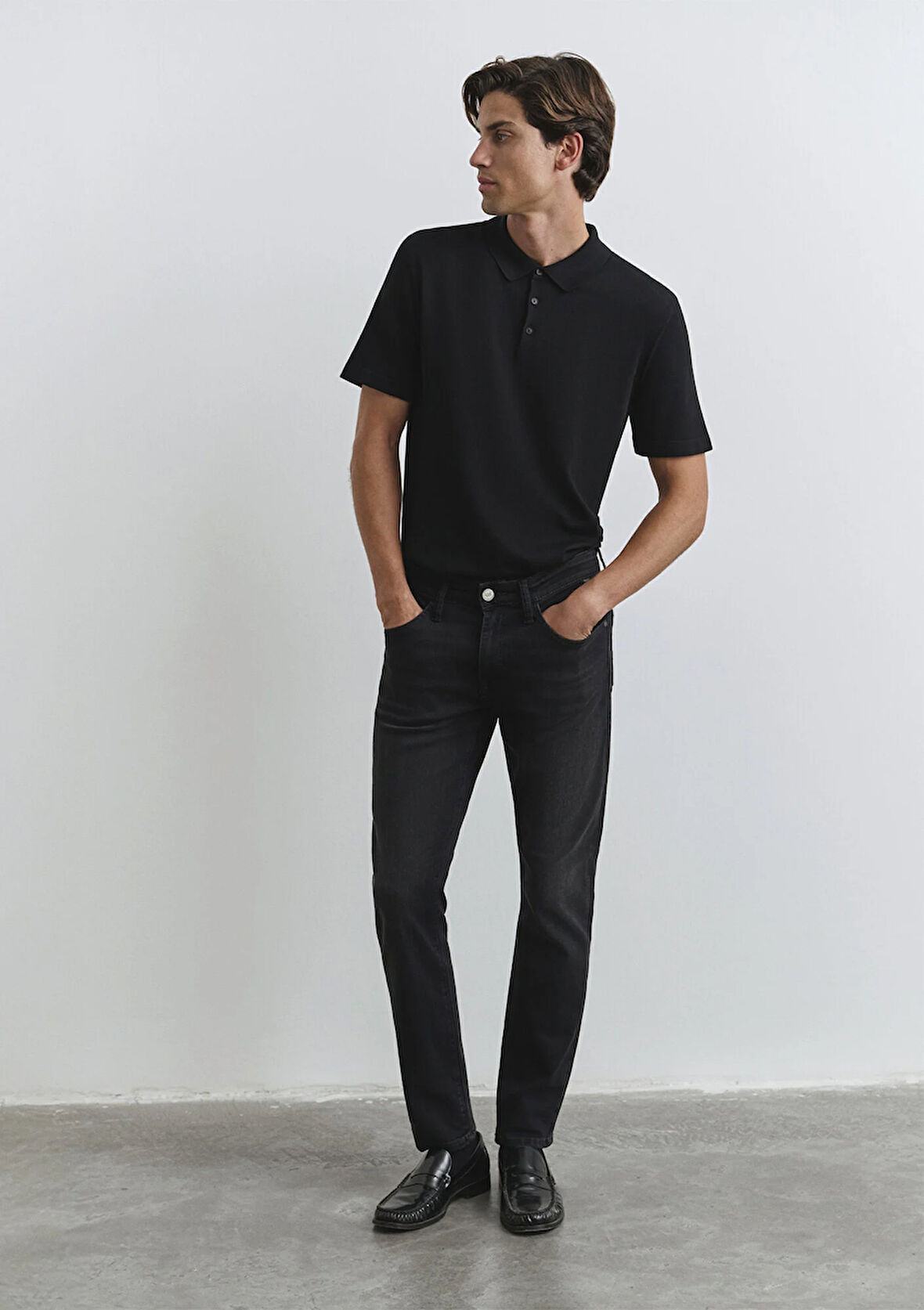 Jake Lux Black Antrasit Smoke Jean Pantolon 0042286544