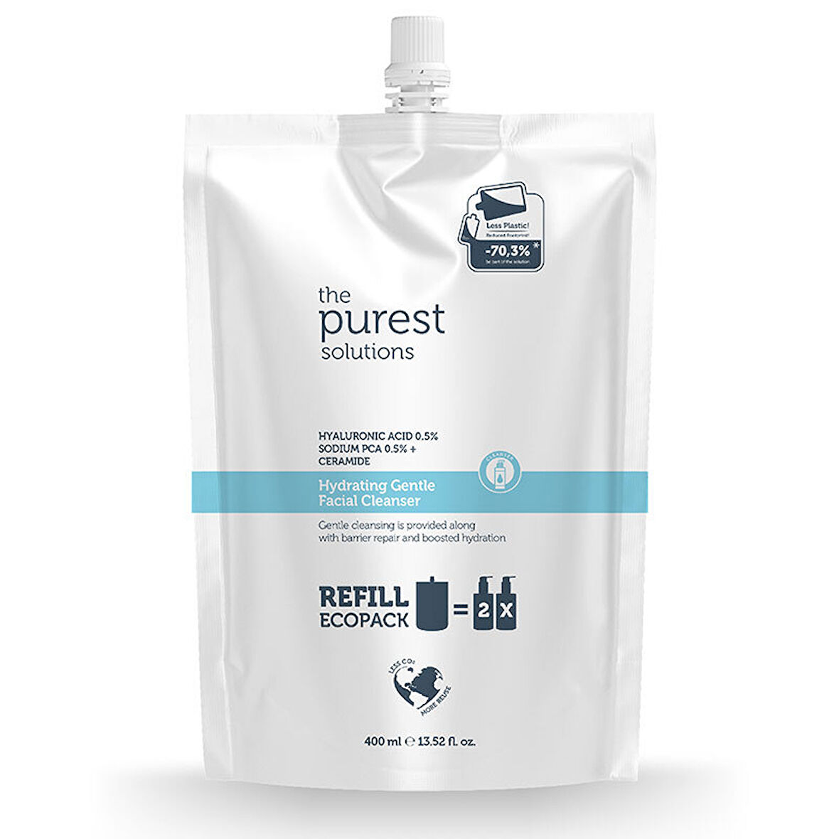 The Purest Solutions Hydrating Gentle Facial Cleanser 400 ml - Refill