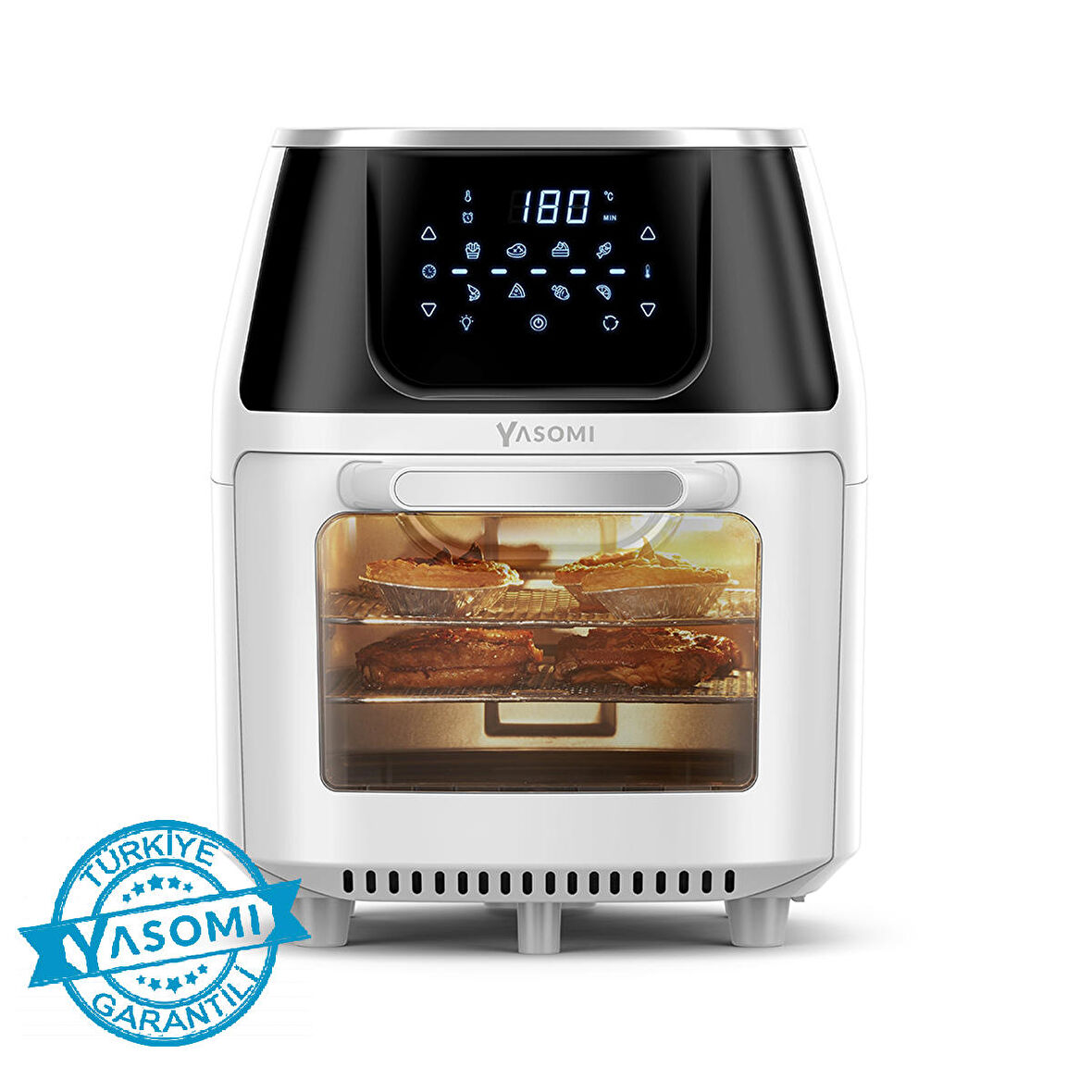 Yasomi Y88 XXL 8 lt Yağsız Airfryer Beyaz