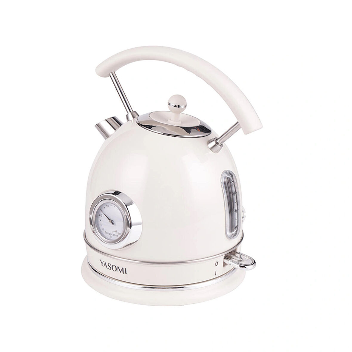 Yasomi YK-823NTSL Retro Su Isıtıcısı Kettle Bej
