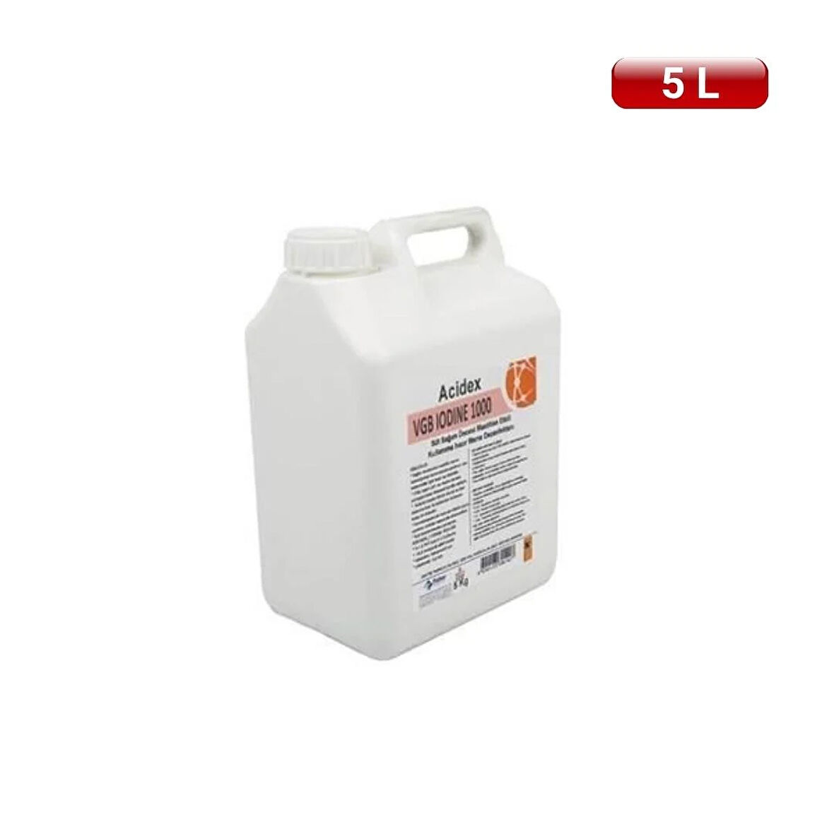 Melasty Süt Sağım Sistemi Sağım Sonrası Meme Dezenfektanı Povidin İyot ve Gliserin Bazlı (5 litre)