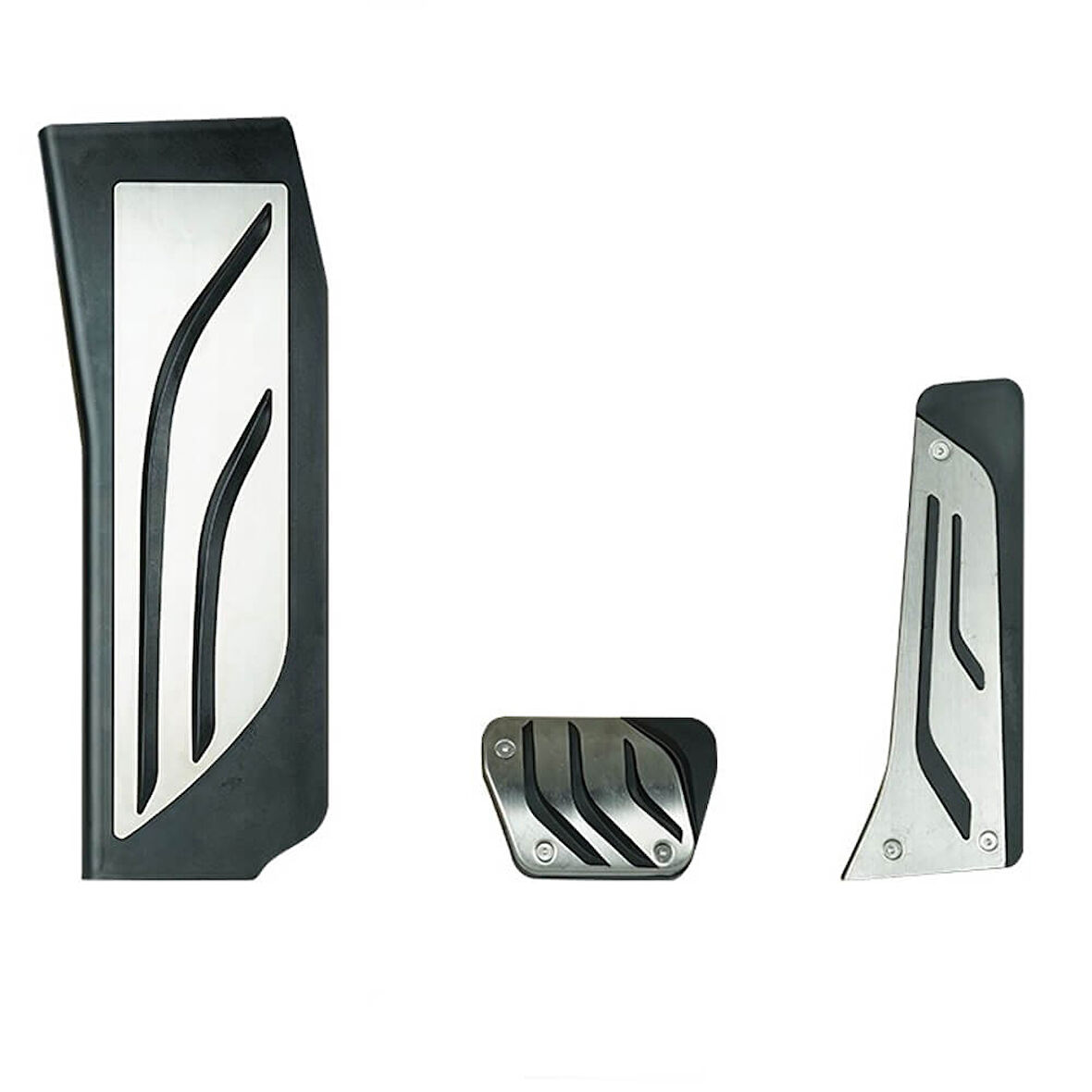 Bmw G30 Pedal Seti Takımı Geçmeli Kromlu 3 Parça