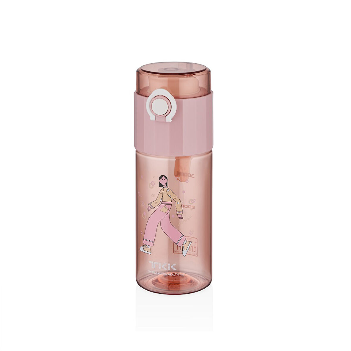 Vagonlife Tkk T1013 500ml Desenli Pempe Matara