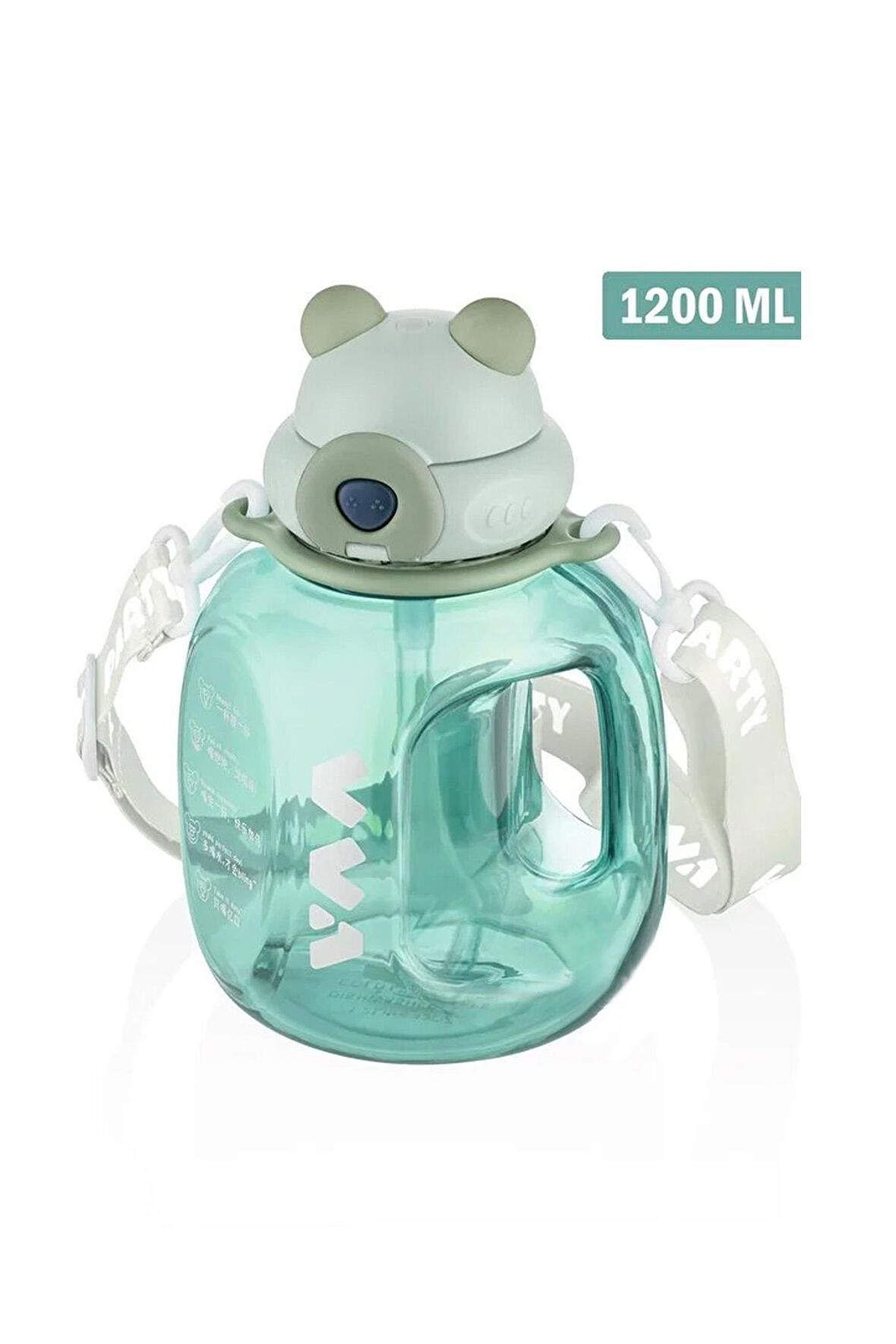 Vagonlife Tritan Su Matarası 1200 Ml Yeşil