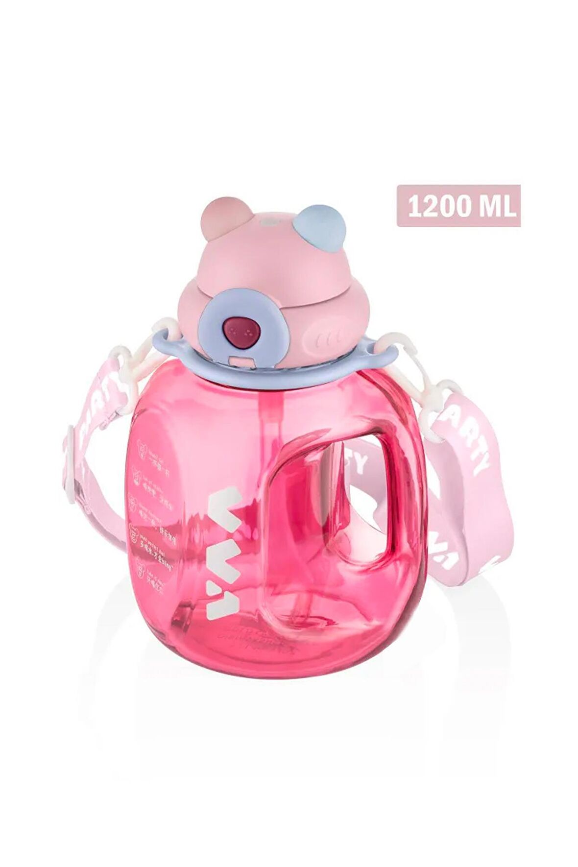 Vagonlife Tritan Su Matarası 1200 Ml Pembe