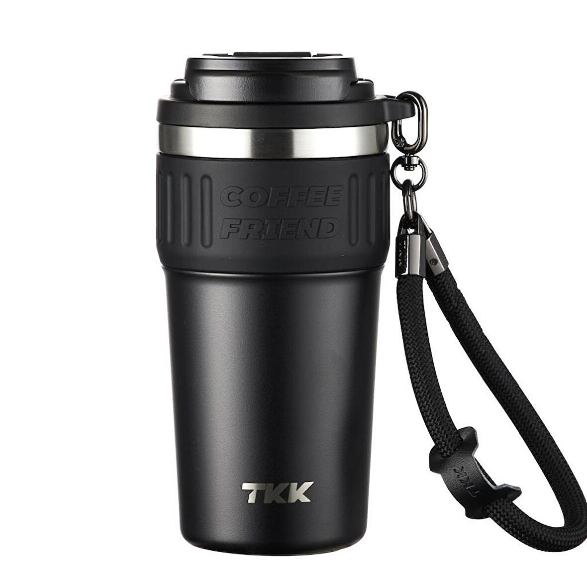 TKK Çelik Termos Mug 630Ml Mat Siyah