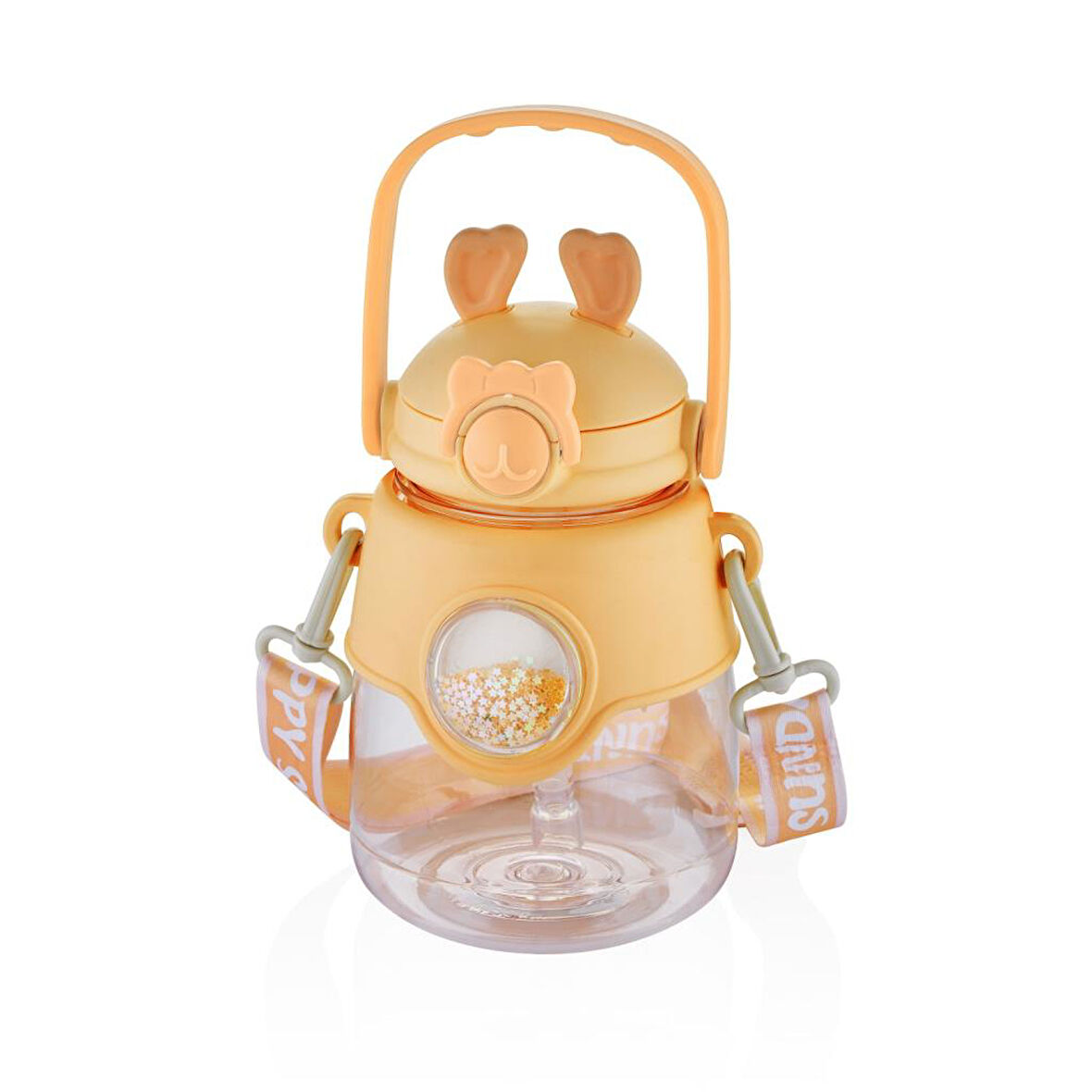 Vagonlife VGN6277 1250ml Pipetli Sarı Matara