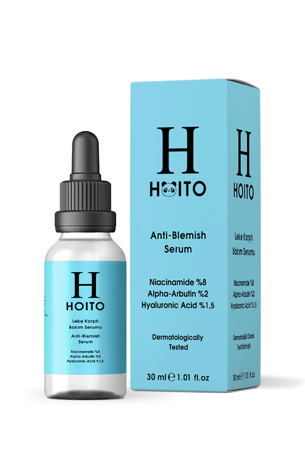 Hoito Leke Karşıtı Bakım Serumu 30ml - Niacinamide % 8 Alpha-Arbutin % 2 Hyaluronik Acid % 1,5