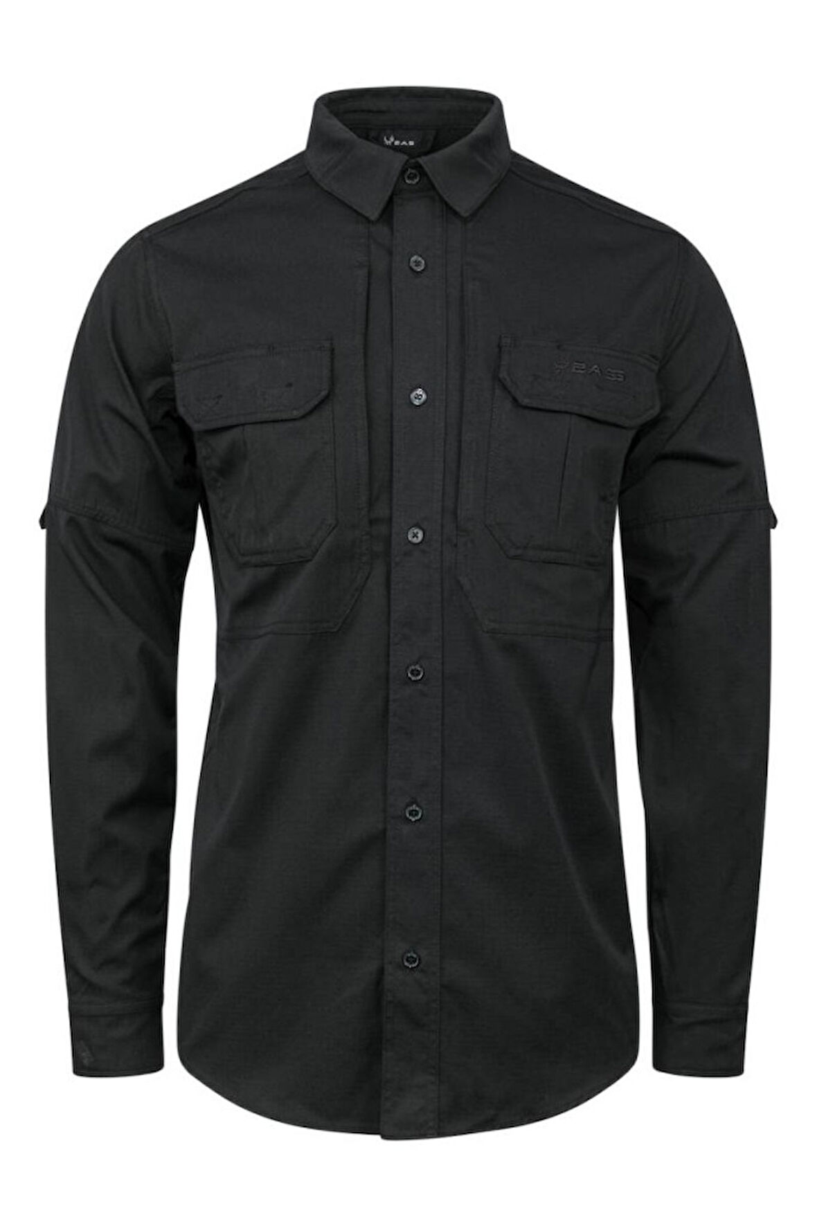 2AS Tiaga Tactical Erkek Siyah Gömlek 2ASTİAWFBSS24