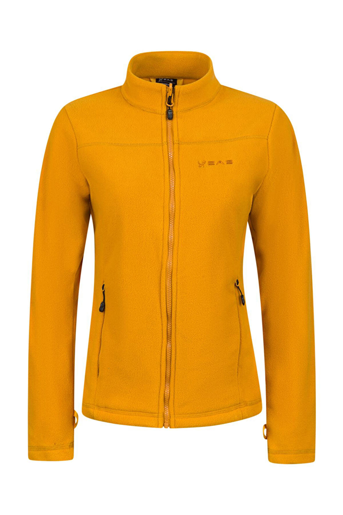 2AS Cara Kadın Tam Fermuarlı İnce Polar Sweatshirt