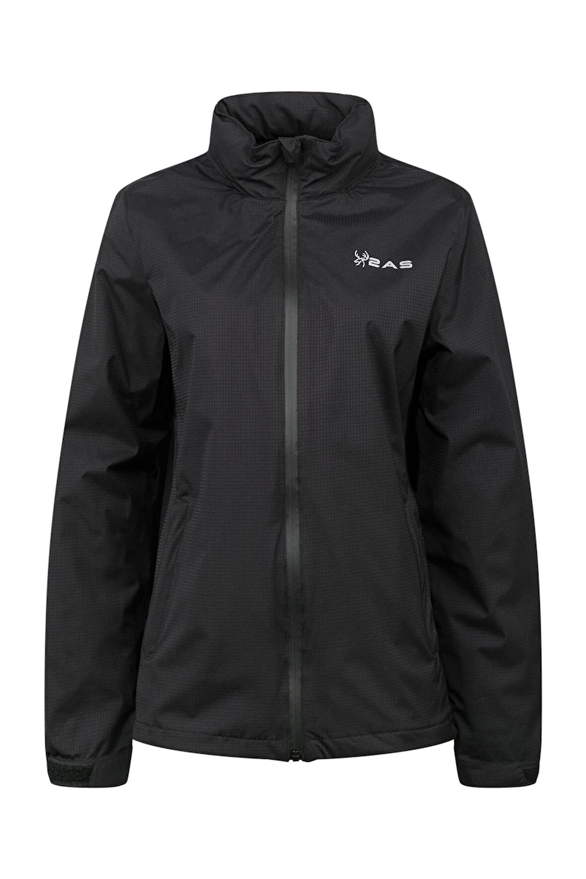 2AS Trial Kadın Yağmurluk Siyah