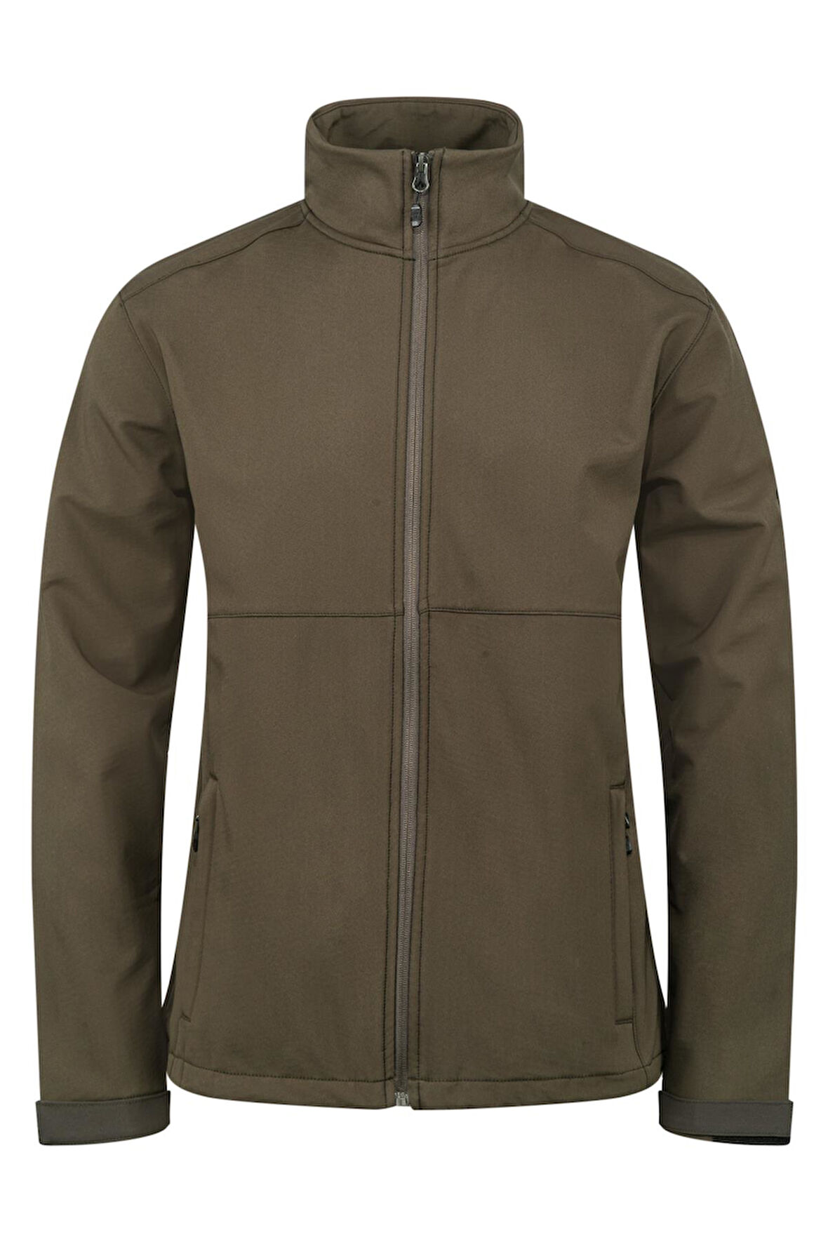 2AS Samuel Erkek Softshell Kareli Ceket Haki