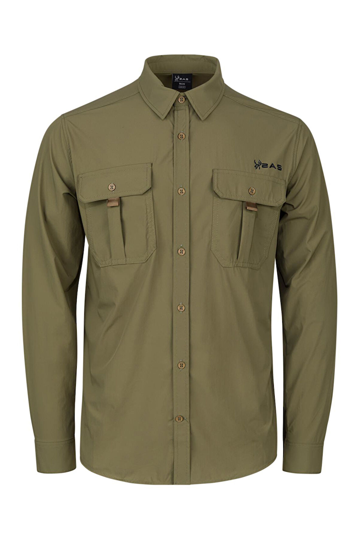 2AS Gear Erkek Gömlek Haki