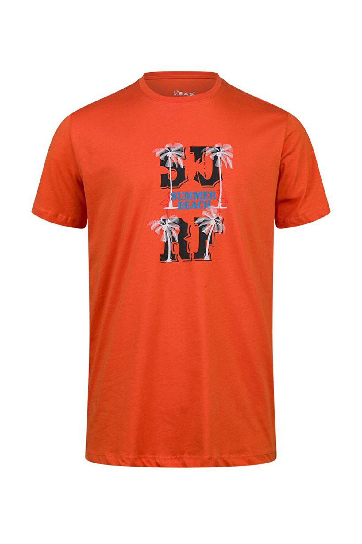 2AS Alex Baskılı Erkek Sıfır Yaka T-Shirt 047