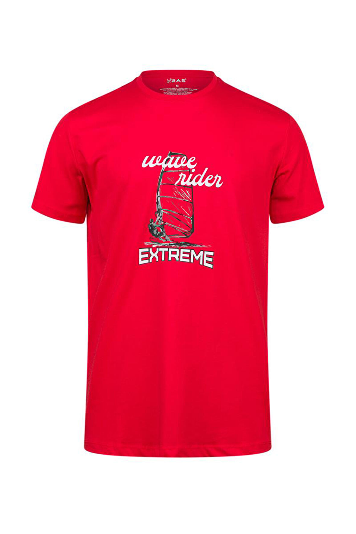 2AS Alex Baskılı Erkek Sıfır Yaka T-Shirt 042