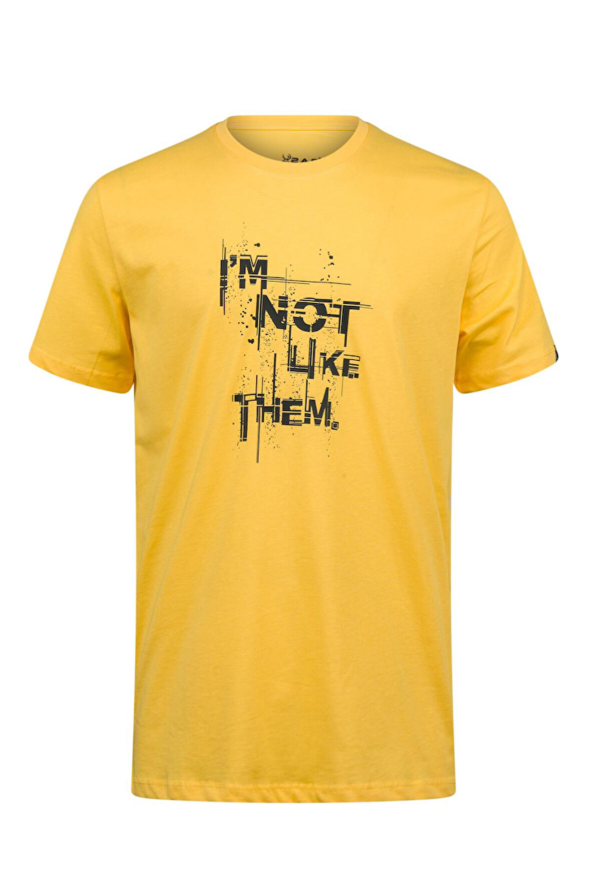 2AS Alex Baskılı Erkek Sıfır Yaka T-Shirt 035