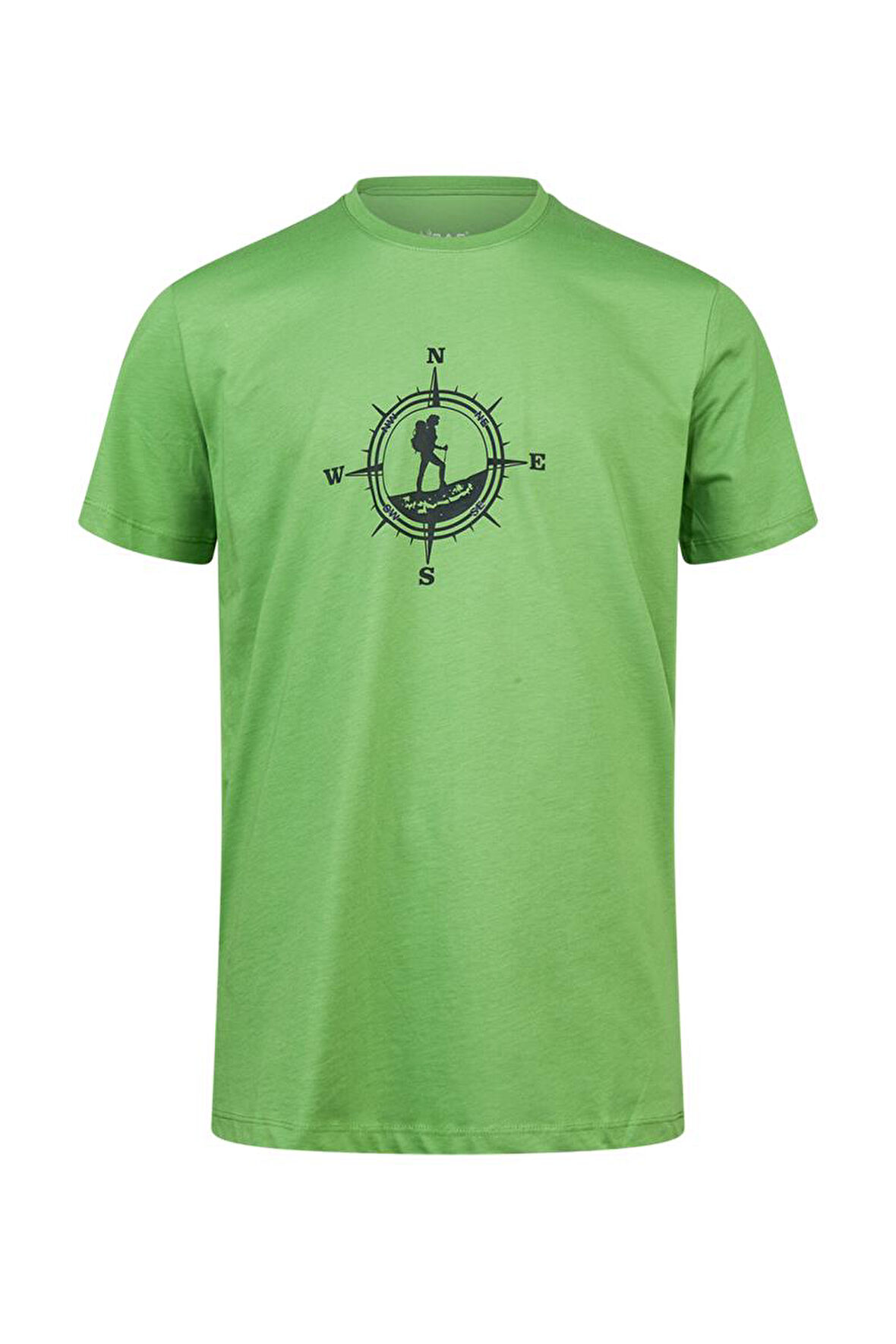 2AS Alex Baskılı Erkek Sıfır Yaka T-Shirt