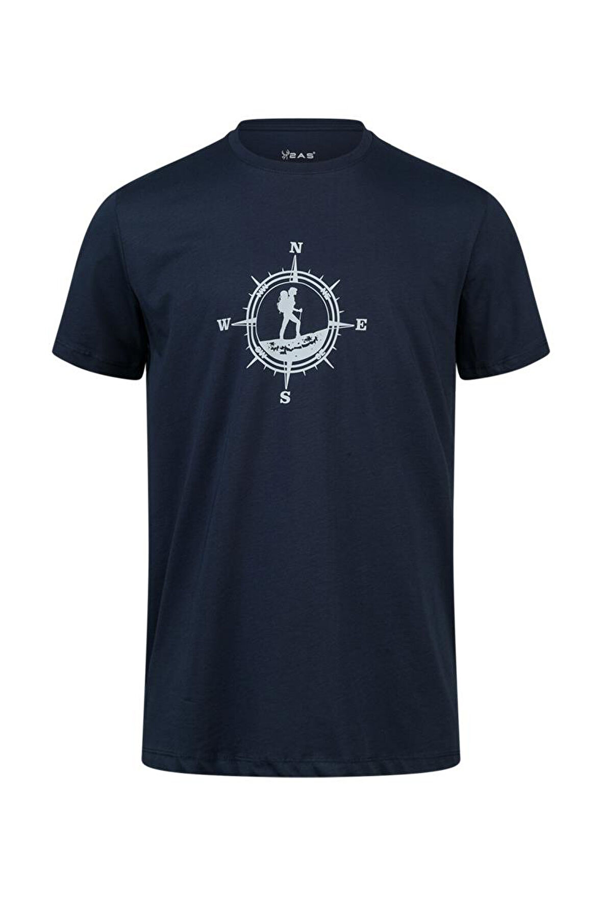 2AS Alex Baskılı Erkek Sıfır Yaka T-Shirt