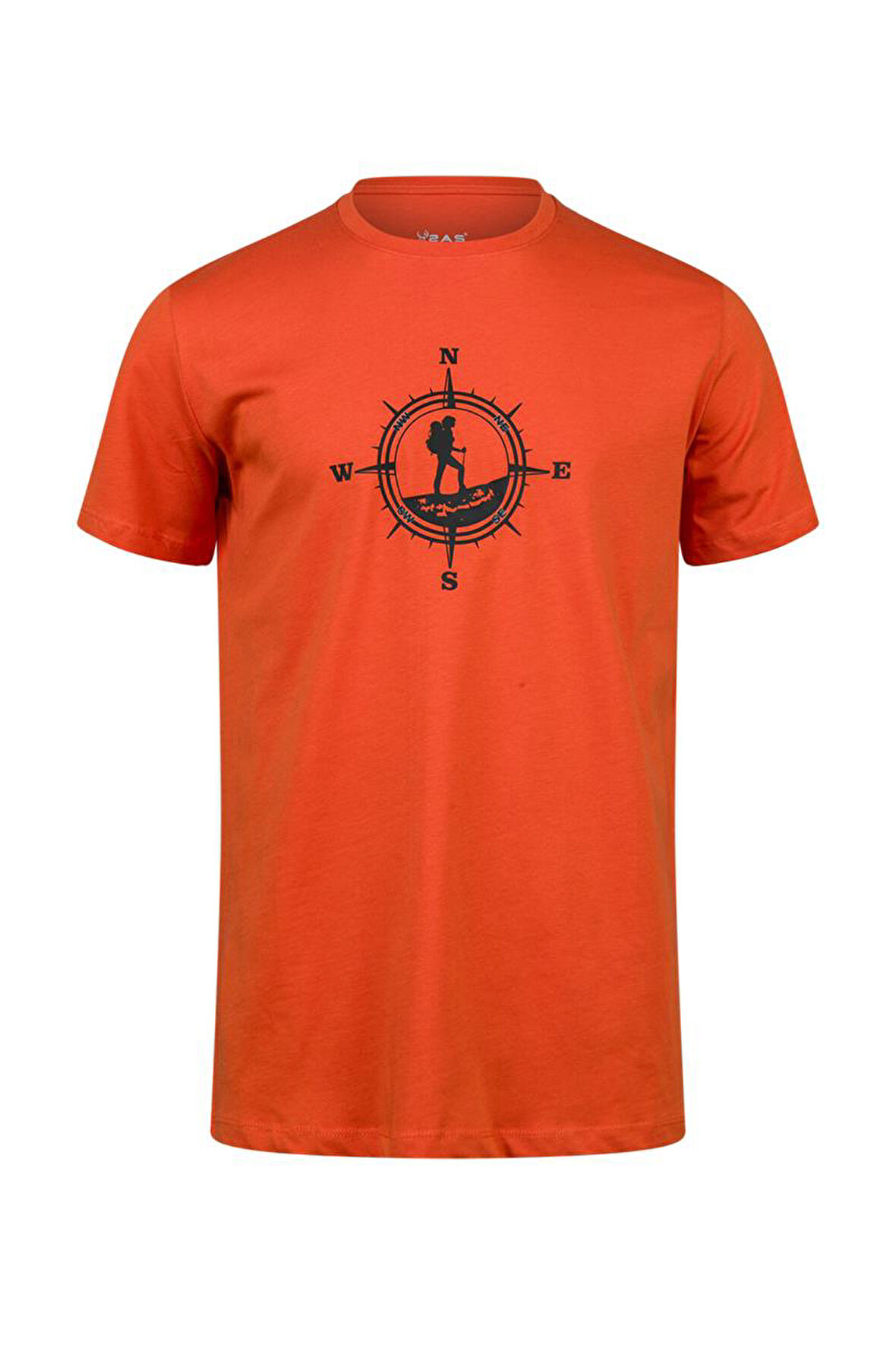 2AS Alex Baskılı Erkek Sıfır Yaka T-Shirt