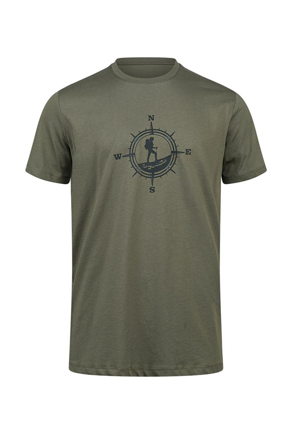 2AS Alex Baskılı Erkek Sıfır Yaka T-Shirt