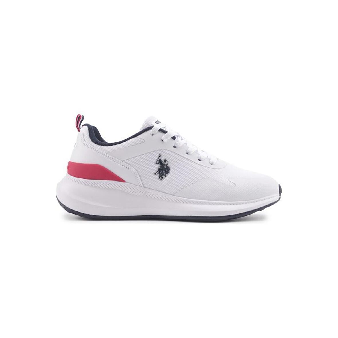 U.S.POLO ASSN.ATLANTIC 4FX BEYAZ LACİVERT COMFORT CASUAL ANATOMİK SPOR AYAKKABISI