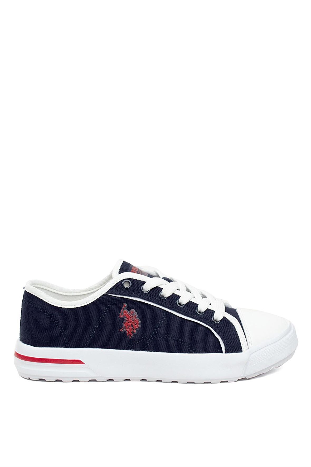 U.S. Polo 101501891 Kanton Erkek Klasik Sneaker Lacivert - Kırmızı