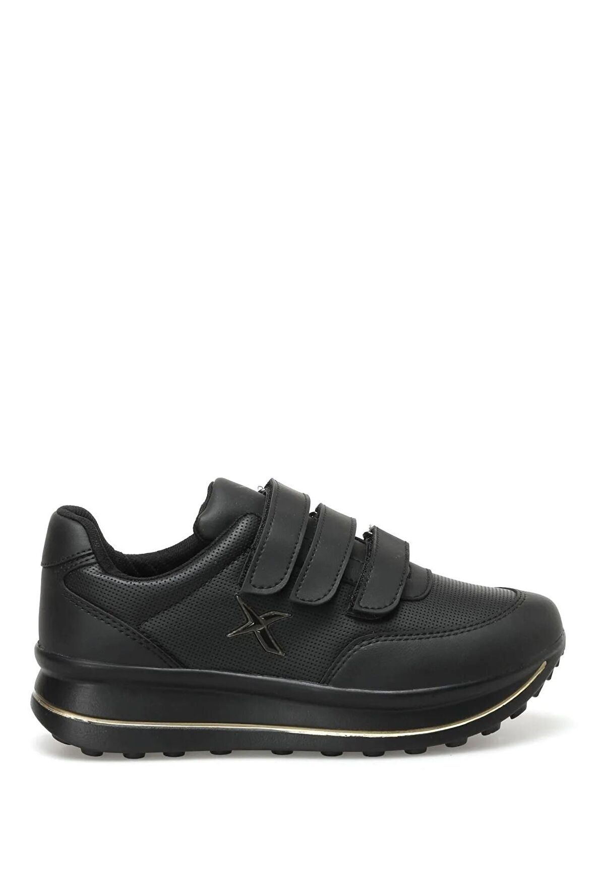 KİNETİX PAULET SİYAH RENK CIRTLI SNEAKER