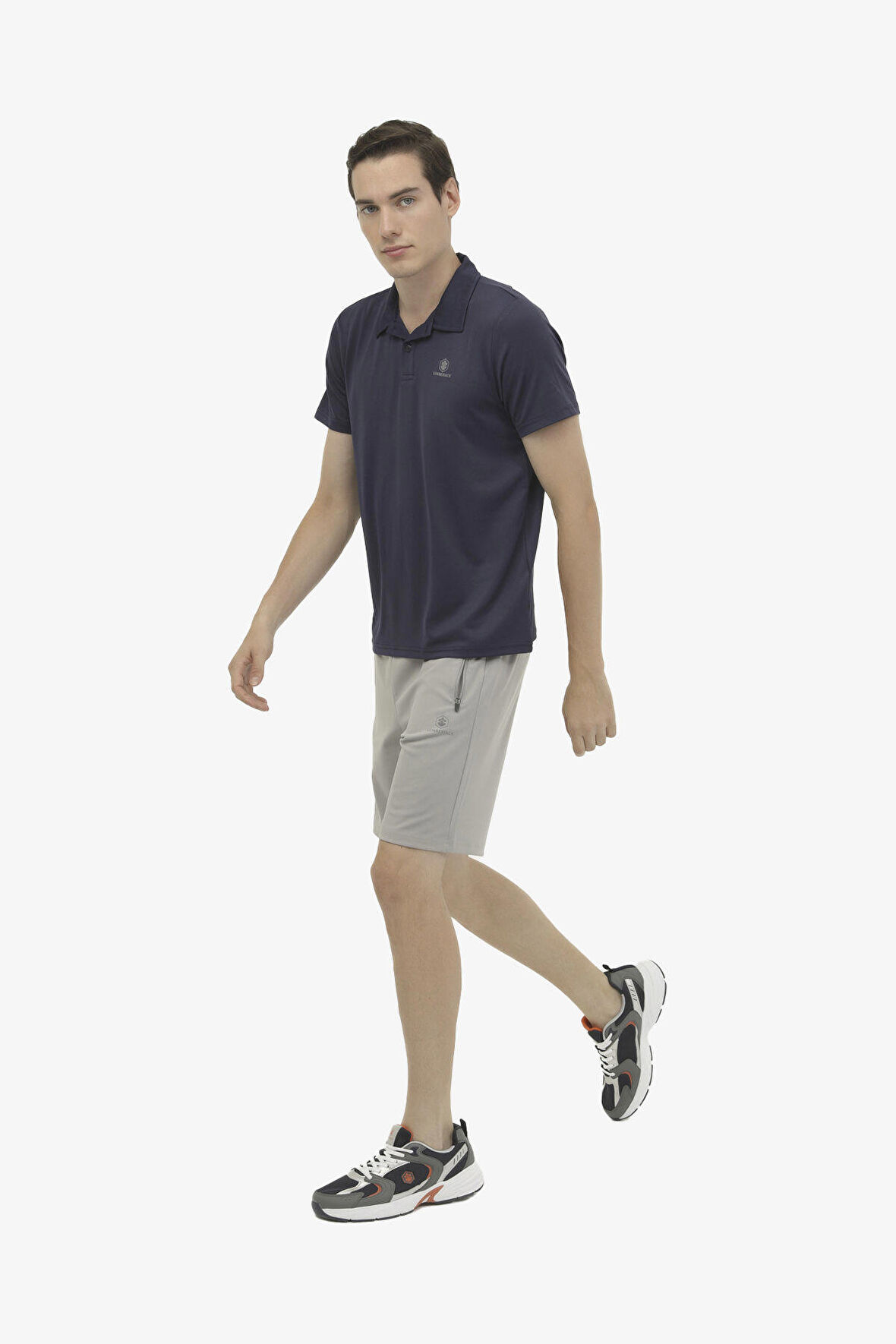 Lumberjack 4M M-Ct101 Bsc Pes Short 4Fx Erkek Gri Günlük Şort 101497362