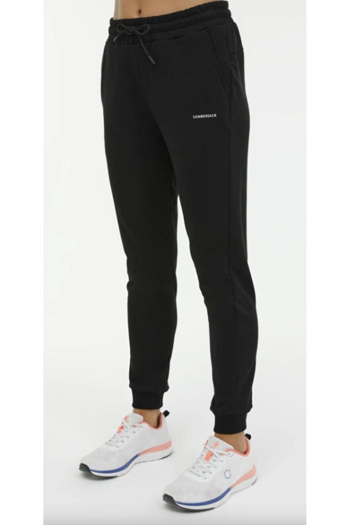 4M W-CT133 BASIC JOGGER 4FX Lumberjack Kadın Esofman Alt Sıyah