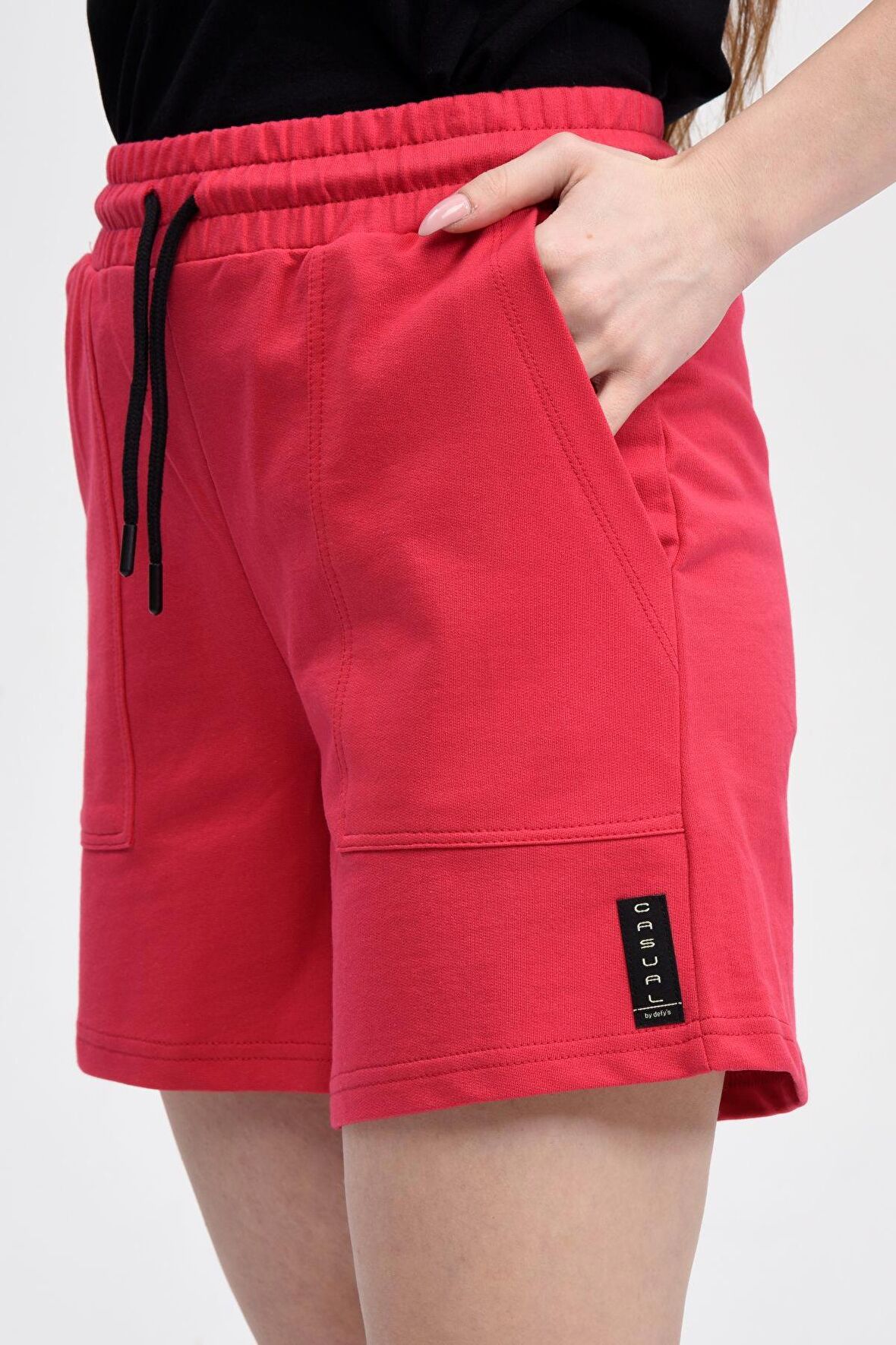 defy's KADIN ŞORT FUŞYA - XS