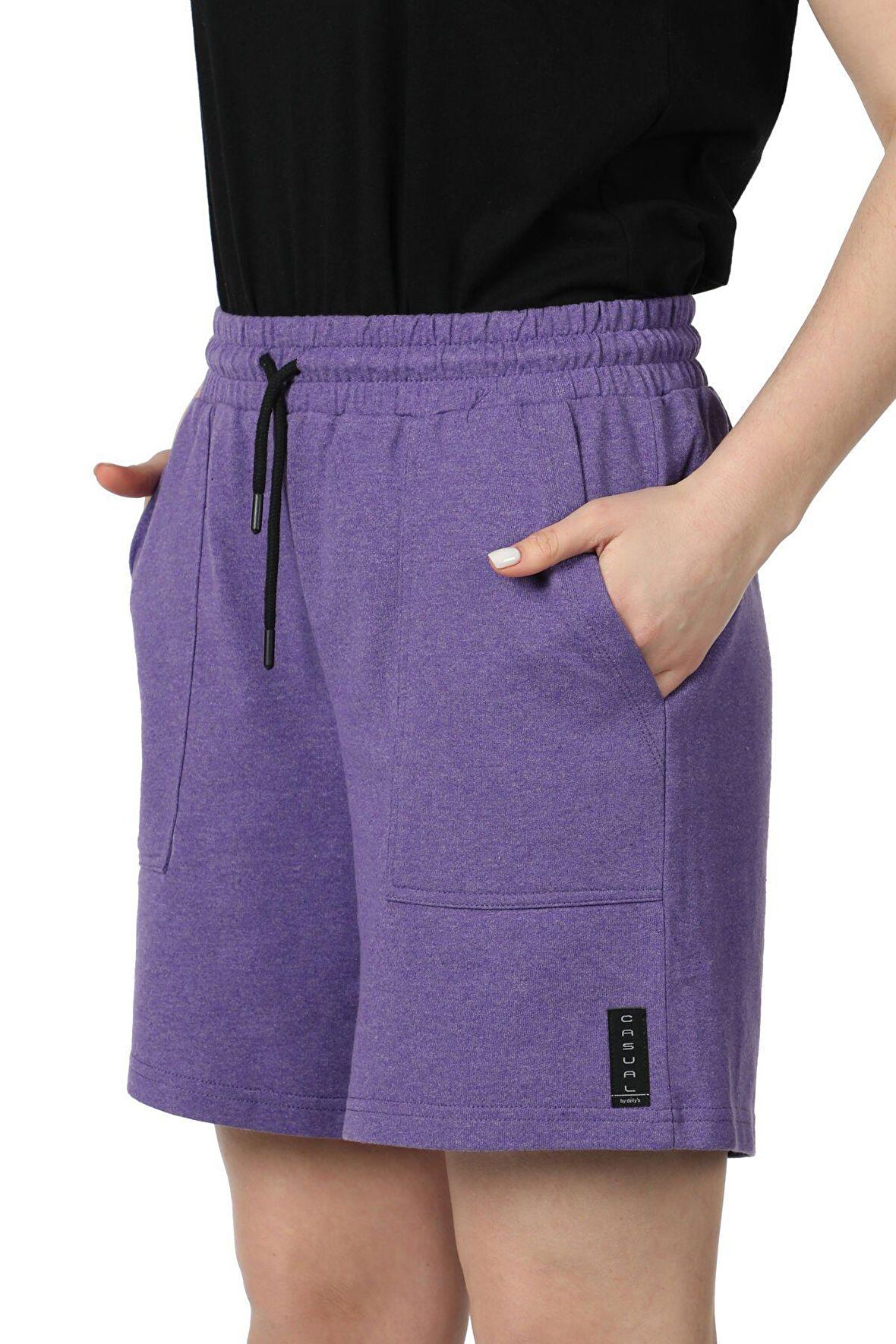 defy's KADIN ŞORT MOR - L