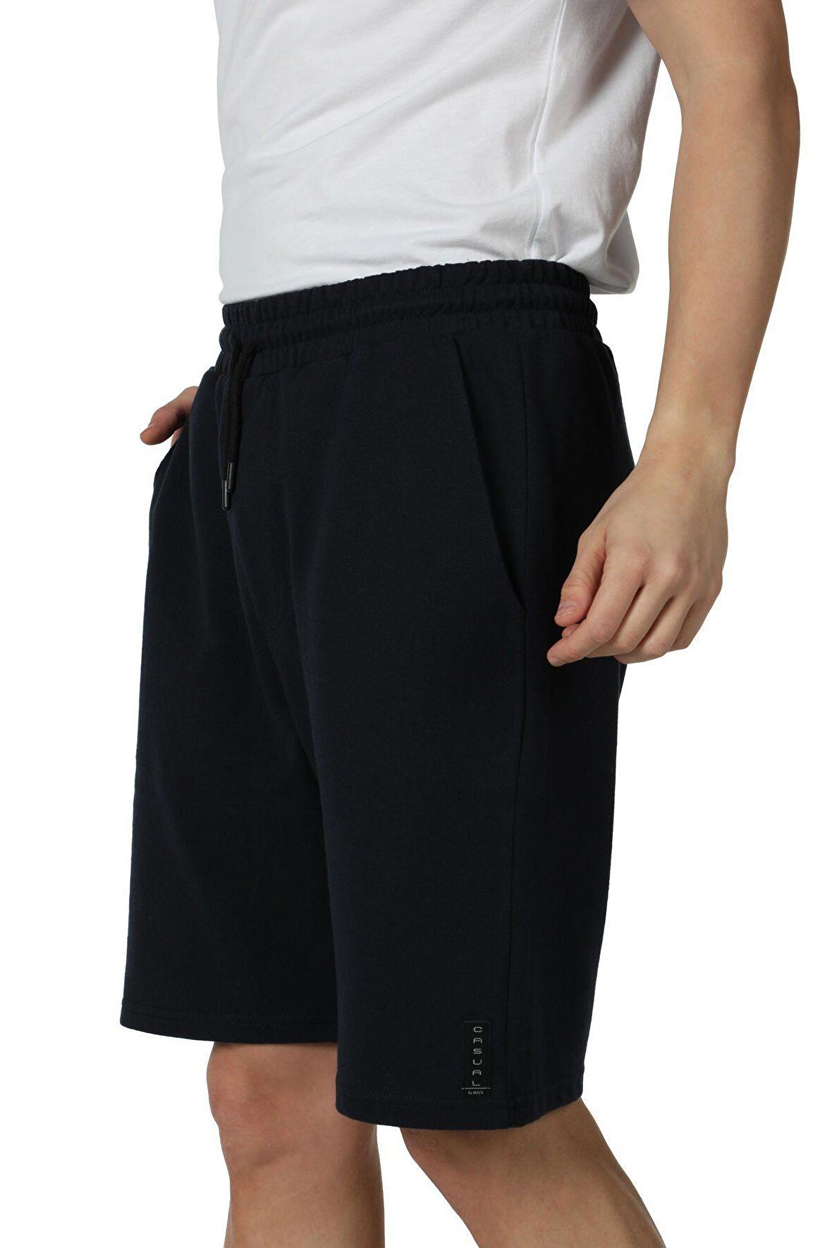 defy's ERKEK ŞORT LACİVERT - L