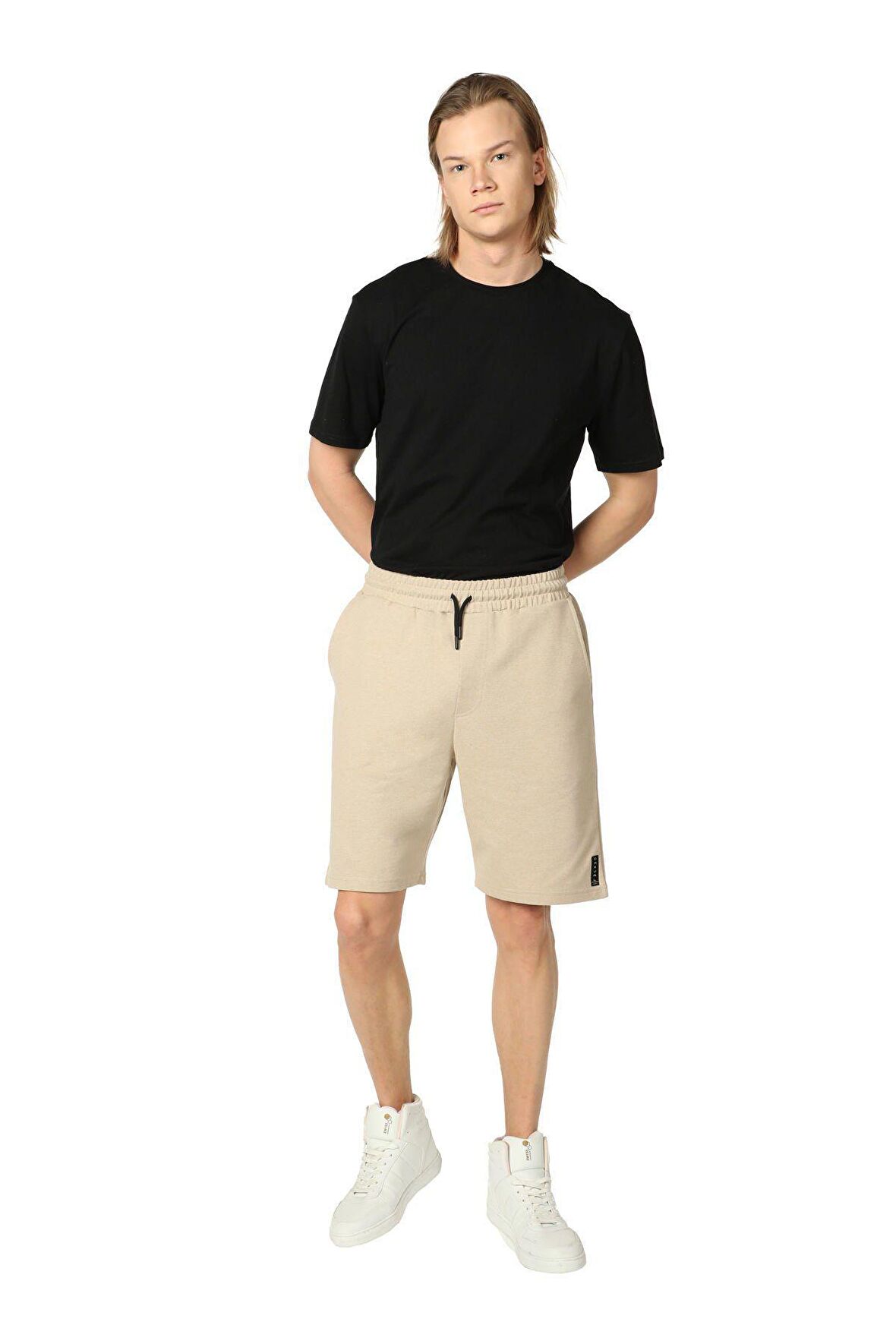defy's ERKEK ŞORT BEJ - XL