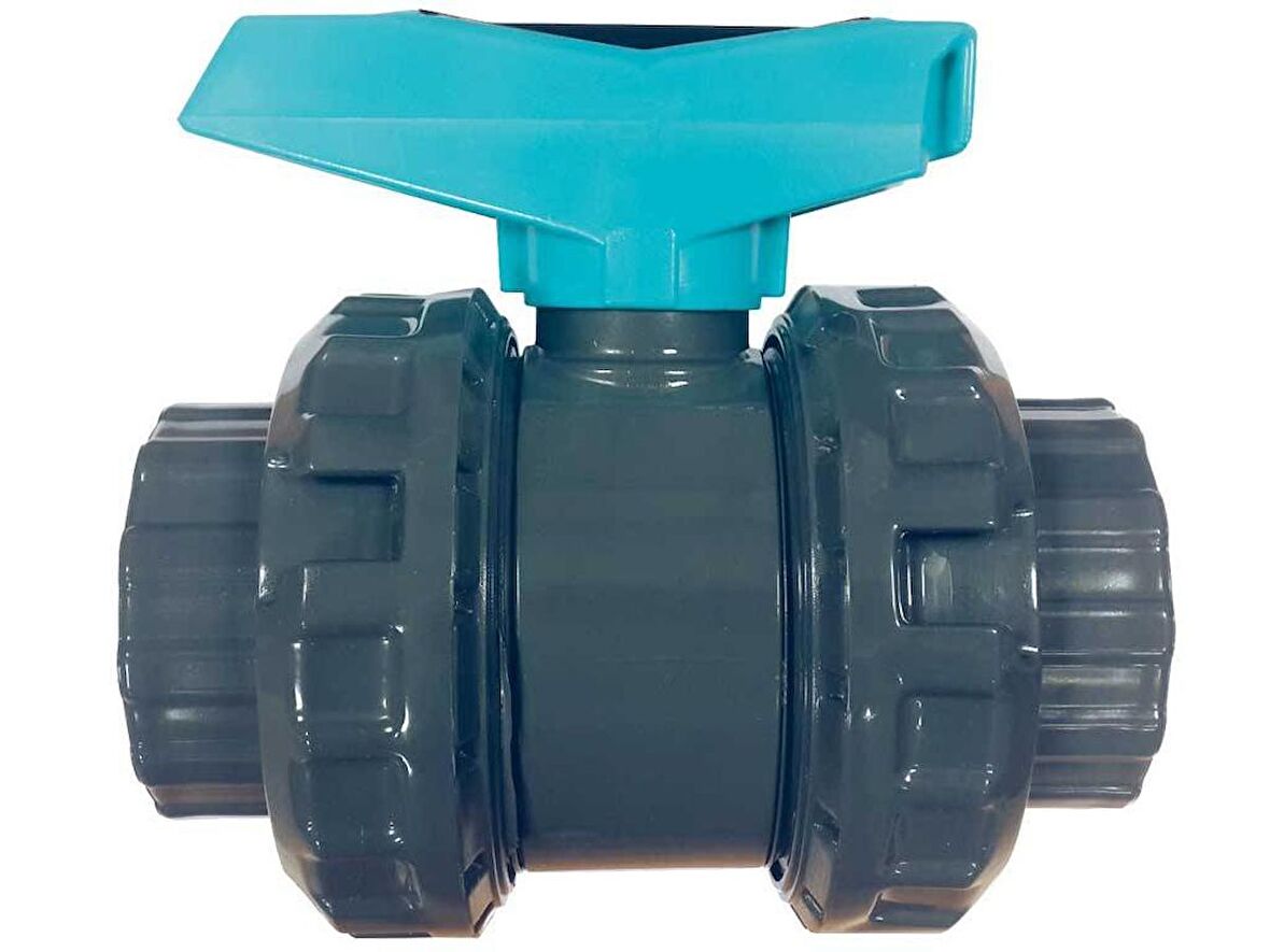 Gemaş Havuz Pvc Küresel Su Vanası d.90 mm-Yapıştırmalı-Pool Valve-ToptancıyızBiz