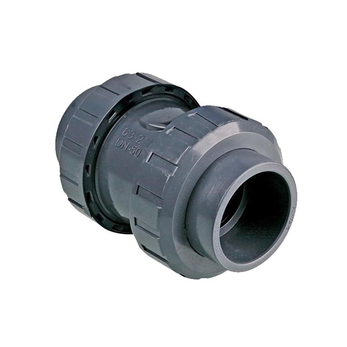 Pimtaş Havuz Pvc Yapıştırma Tip Yaylı Çekvalf 50 mm-Pool Check Valve-ToptancıyızBiz