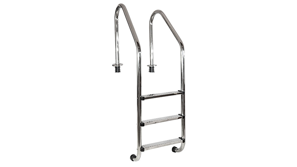 Havuz Merdiveni 2 Basamak Standart AISI-304 Model Paslanmaz 1,2mm-ToptancıyızBiz
