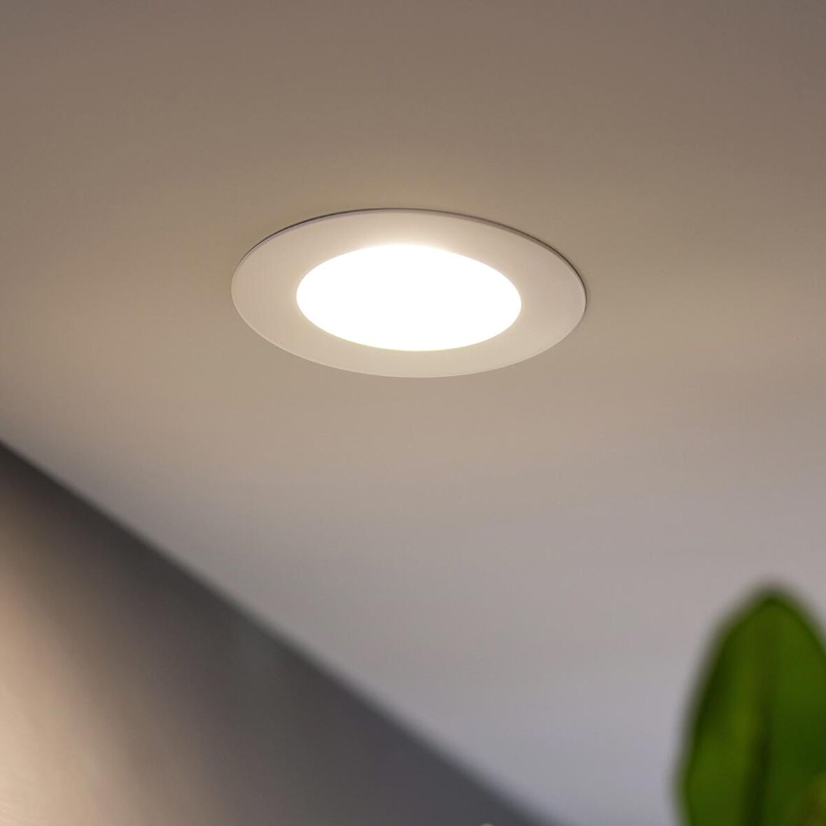 Maxled MX-1004B - 9W 6500K Soğuk Beyaz | Beyaz Kasa Sıva Altı Yuvarlak LED Panel