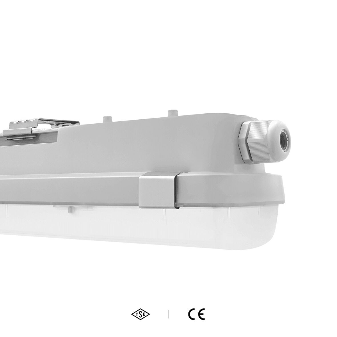 Maxled MX-3056N - 18W 4000K Ilık Beyaz | U Tipi LED Etanj Armatür
