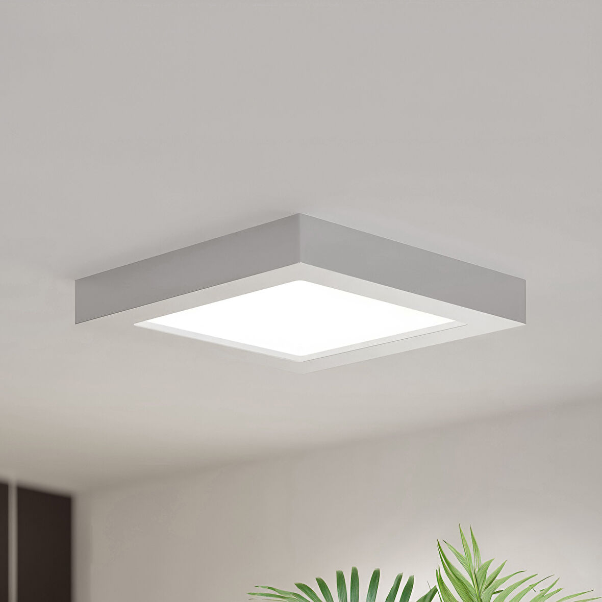 Maxled MX-1062N - 24W 4000K Ilık Beyaz | Beyaz Kasa Sıva Üstü Kare LED Panel
