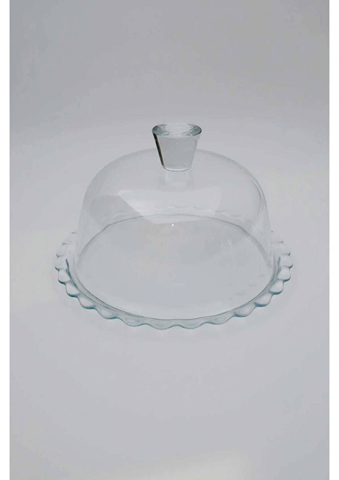 Paşabahçe Patisseria 24X18 cm Şeffaf Desensiz Pasta Kapağı
