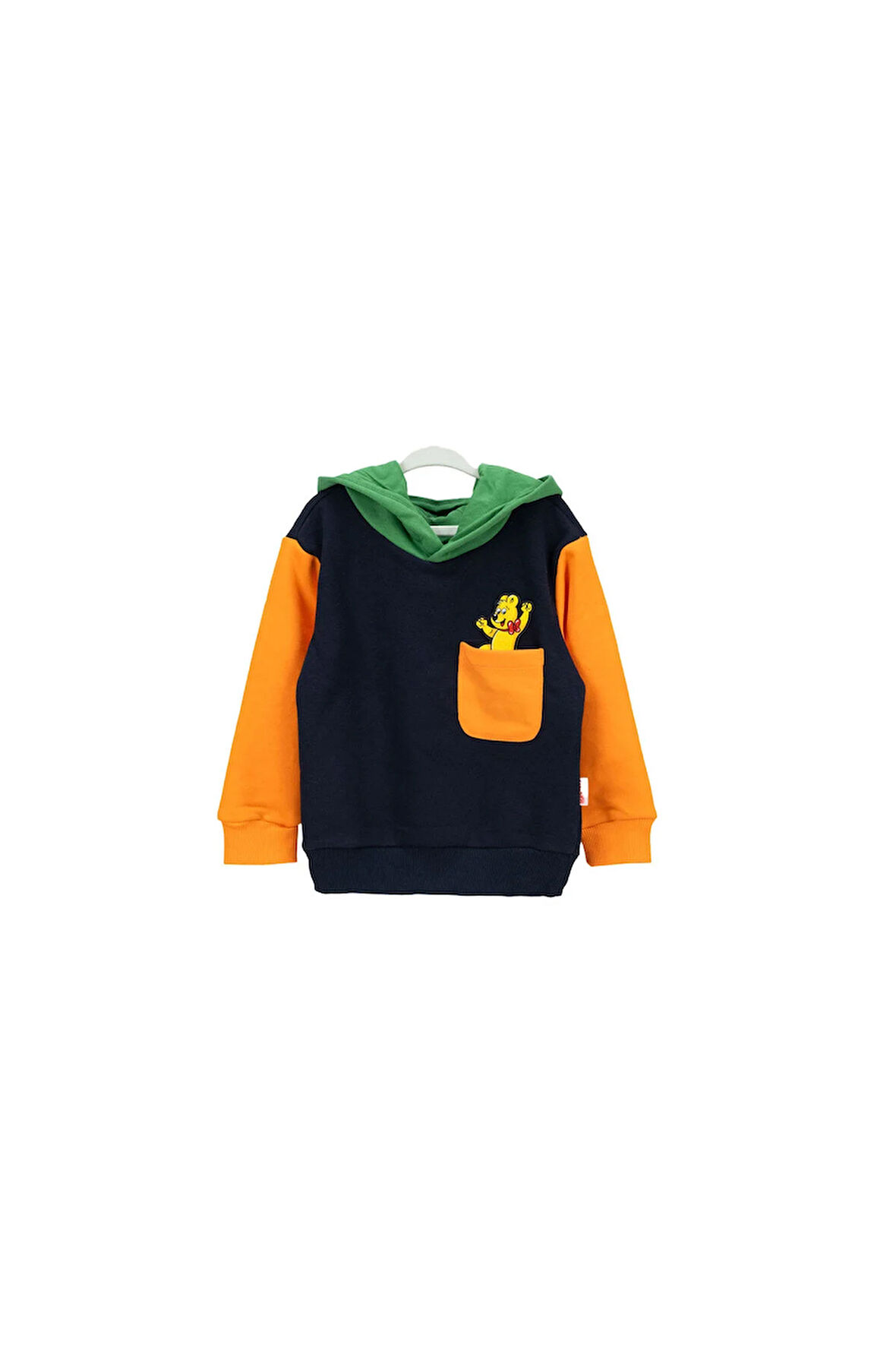 Hoodie Unisex Çocuk Mavi Sweatshirt UNISEX ÇOCUK SWEATSHIRT HRBTXT320-LCV