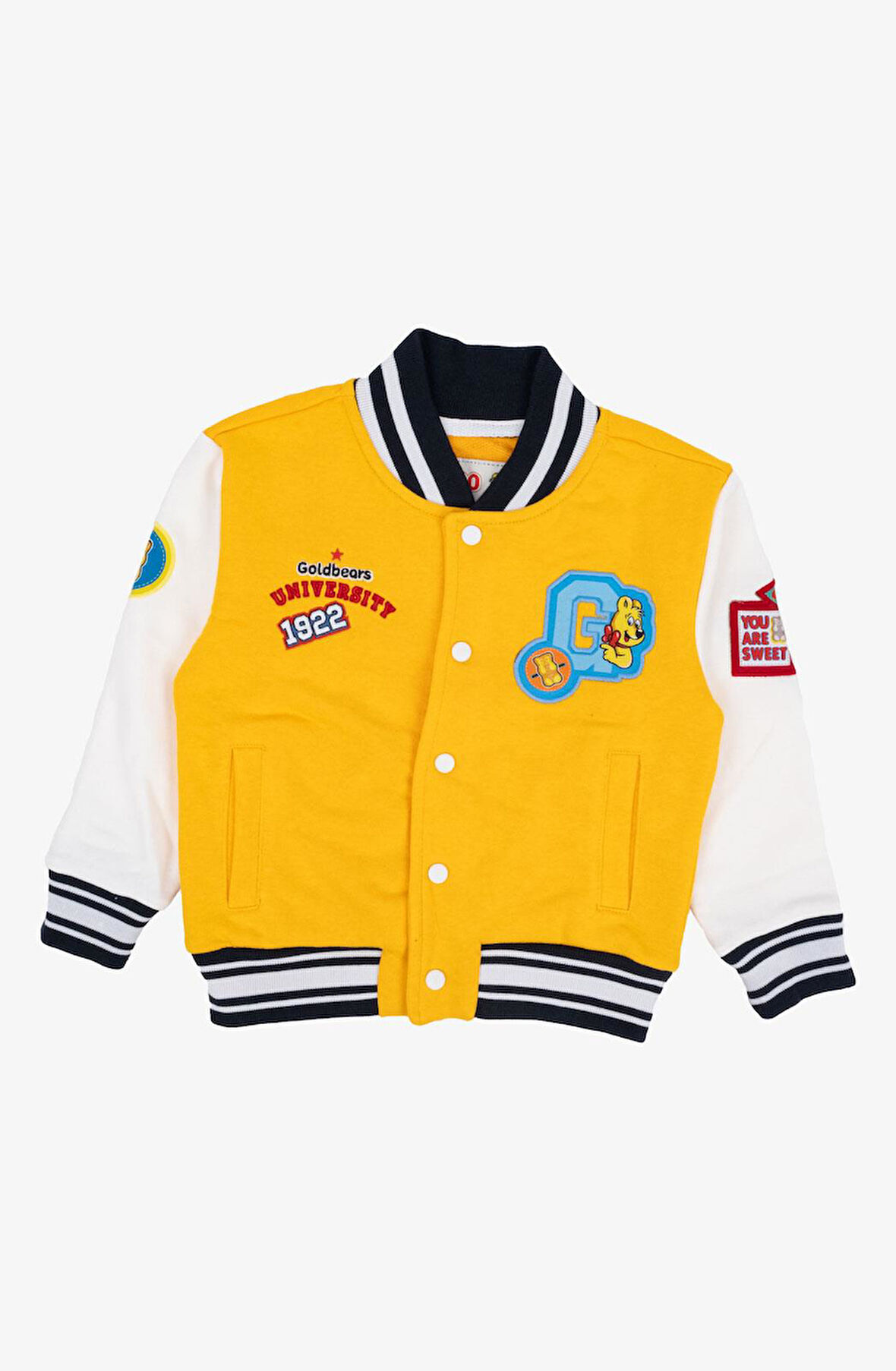 Haribo Erkek Çocuk Kolej Ceket 4-10 Yaş Sarı