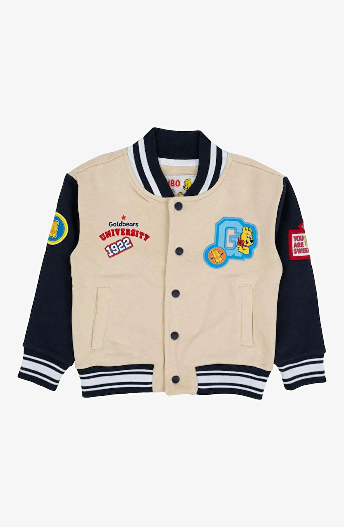 Haribo Erkek Çocuk Kolej Ceket 4-10 Yaş Bej