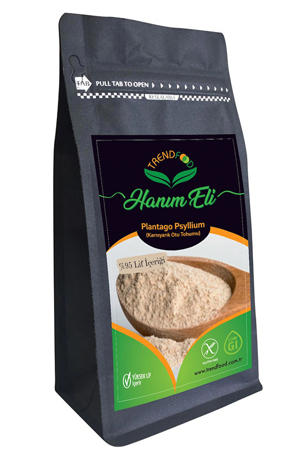 500 g Psyllium Husk Powder Karnıyarık Otu Kabuğu Tozu