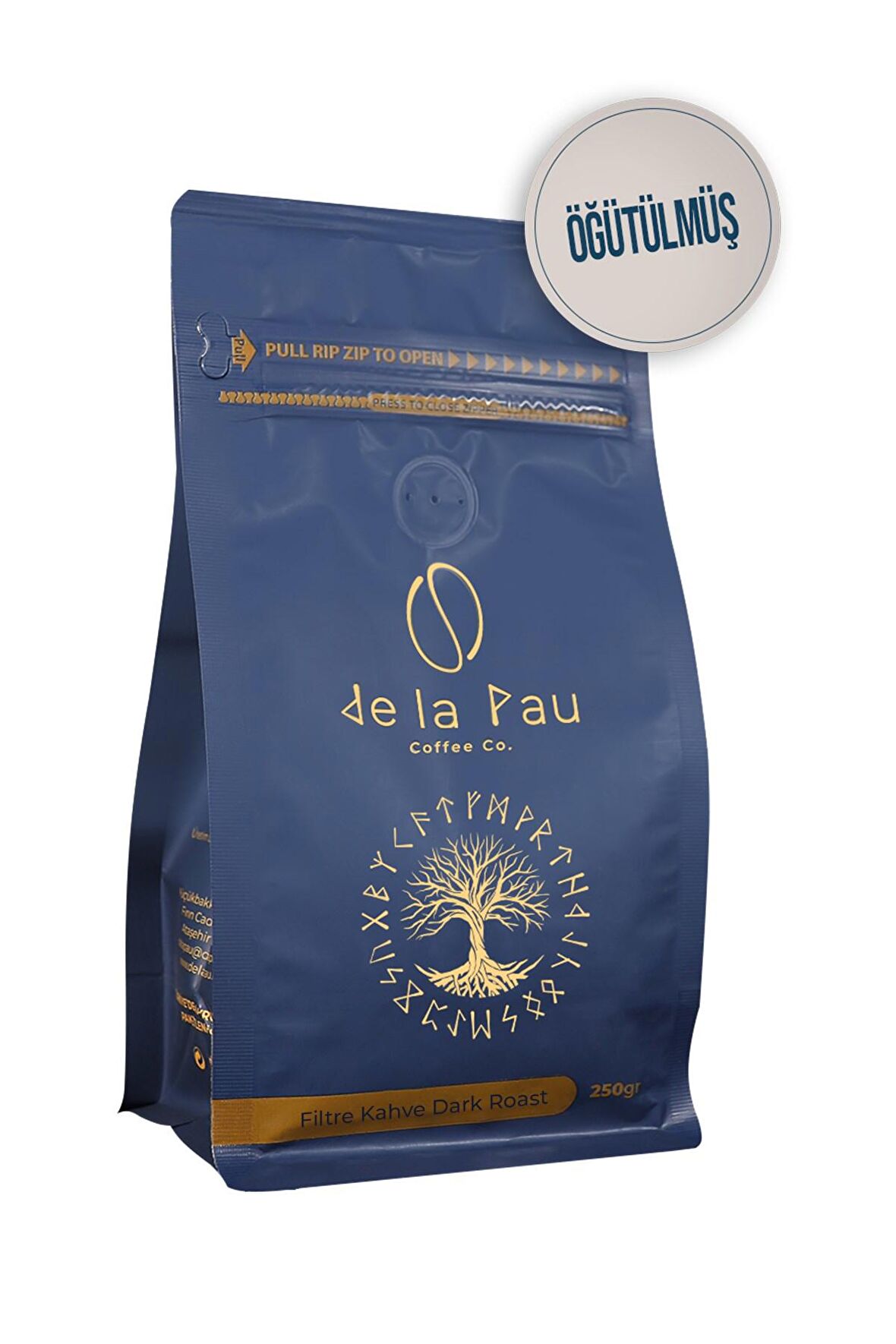 Filtre Kahve Dark Roast Öğütülmüş Filtre Kahve 250gr