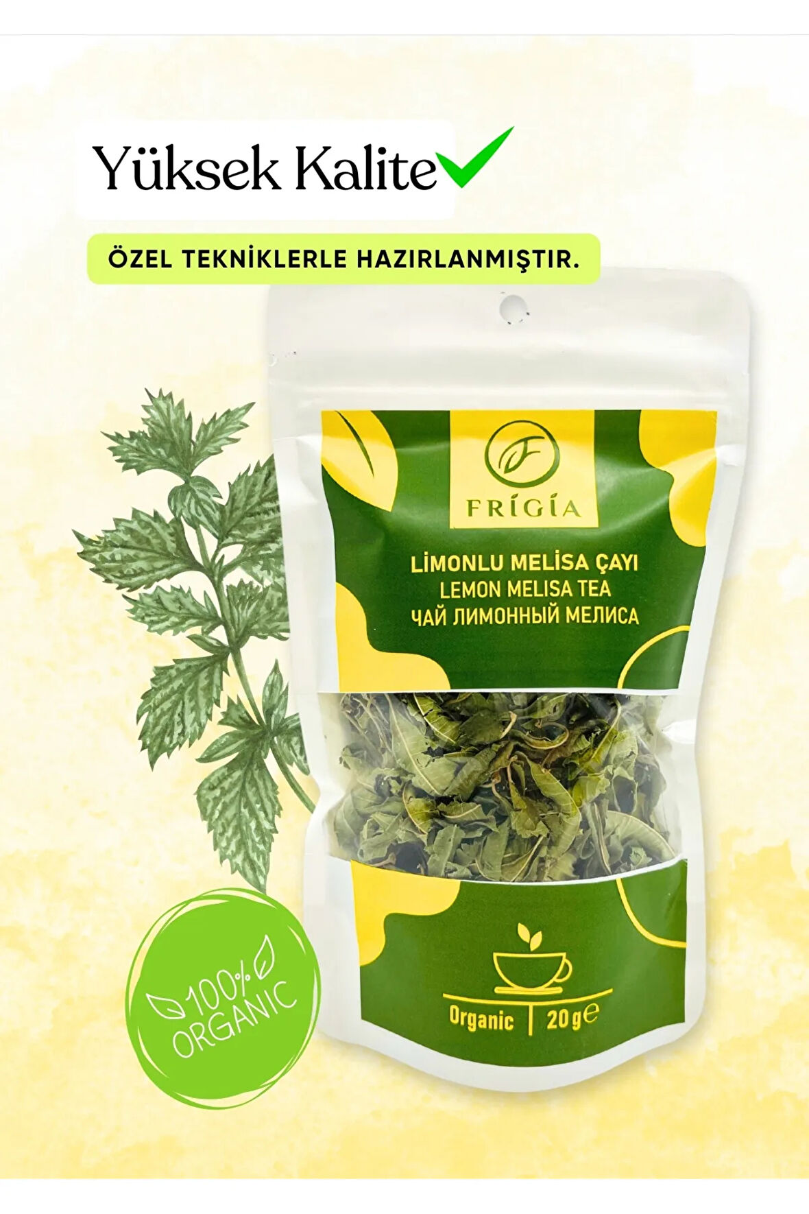 Limonlu Melisa Çayı 20 Gram