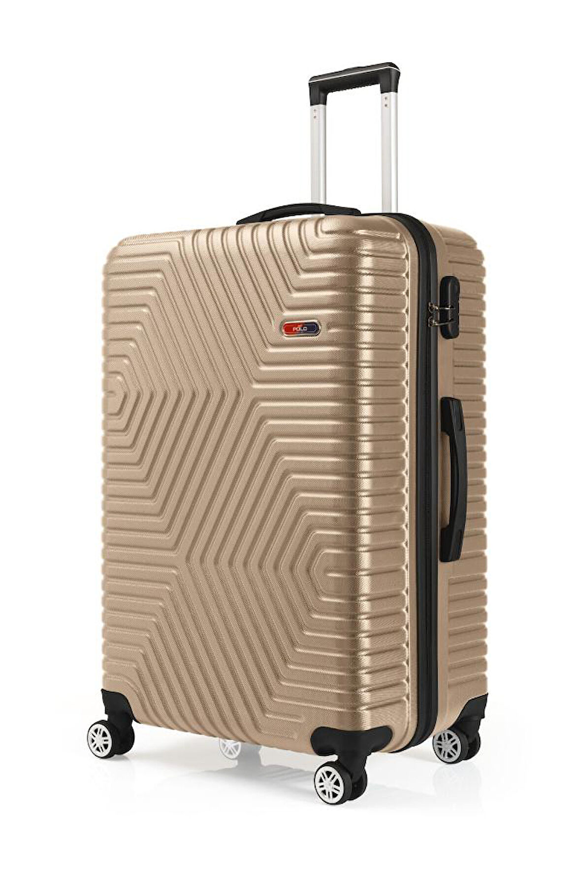 G&D Polo Suitcase Abs Gold Büyük Boy Valiz 600.06-B