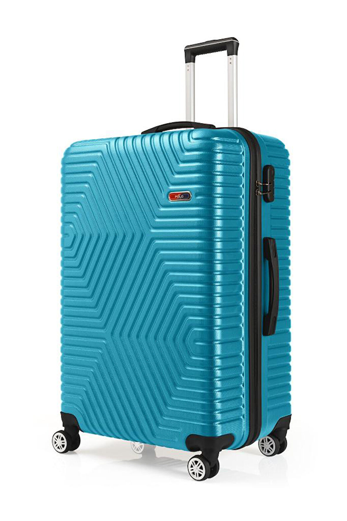 G&D Polo Suitcase Abs Petrol Yeşili Büyük Boy Valiz 600.21-B