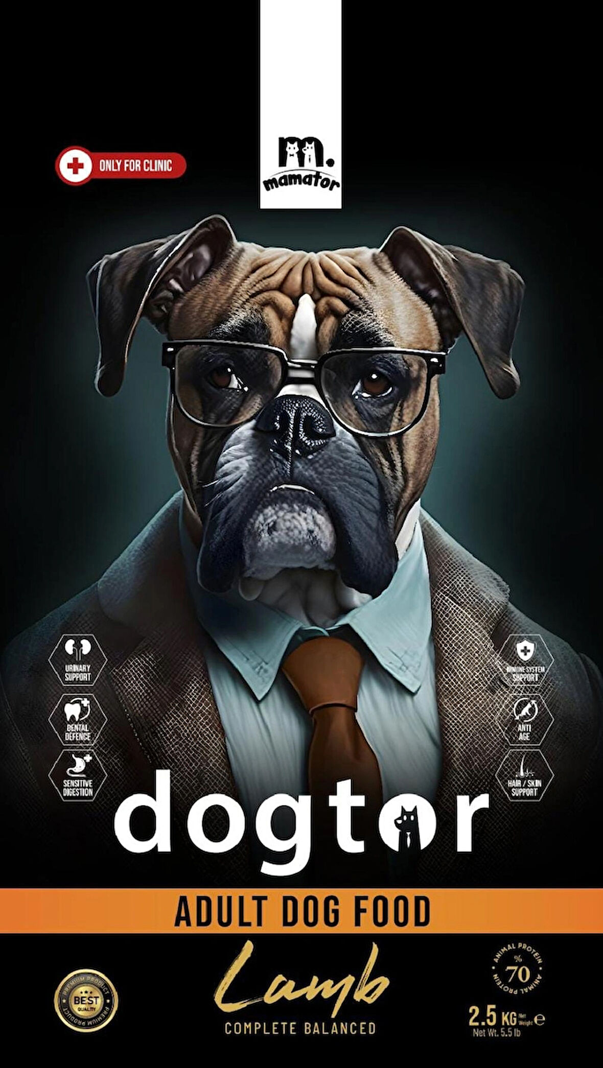Mamator Hipoalerjenik Dogtor Adult Mini Küçük Irk Köpek Maması 2.5 KG