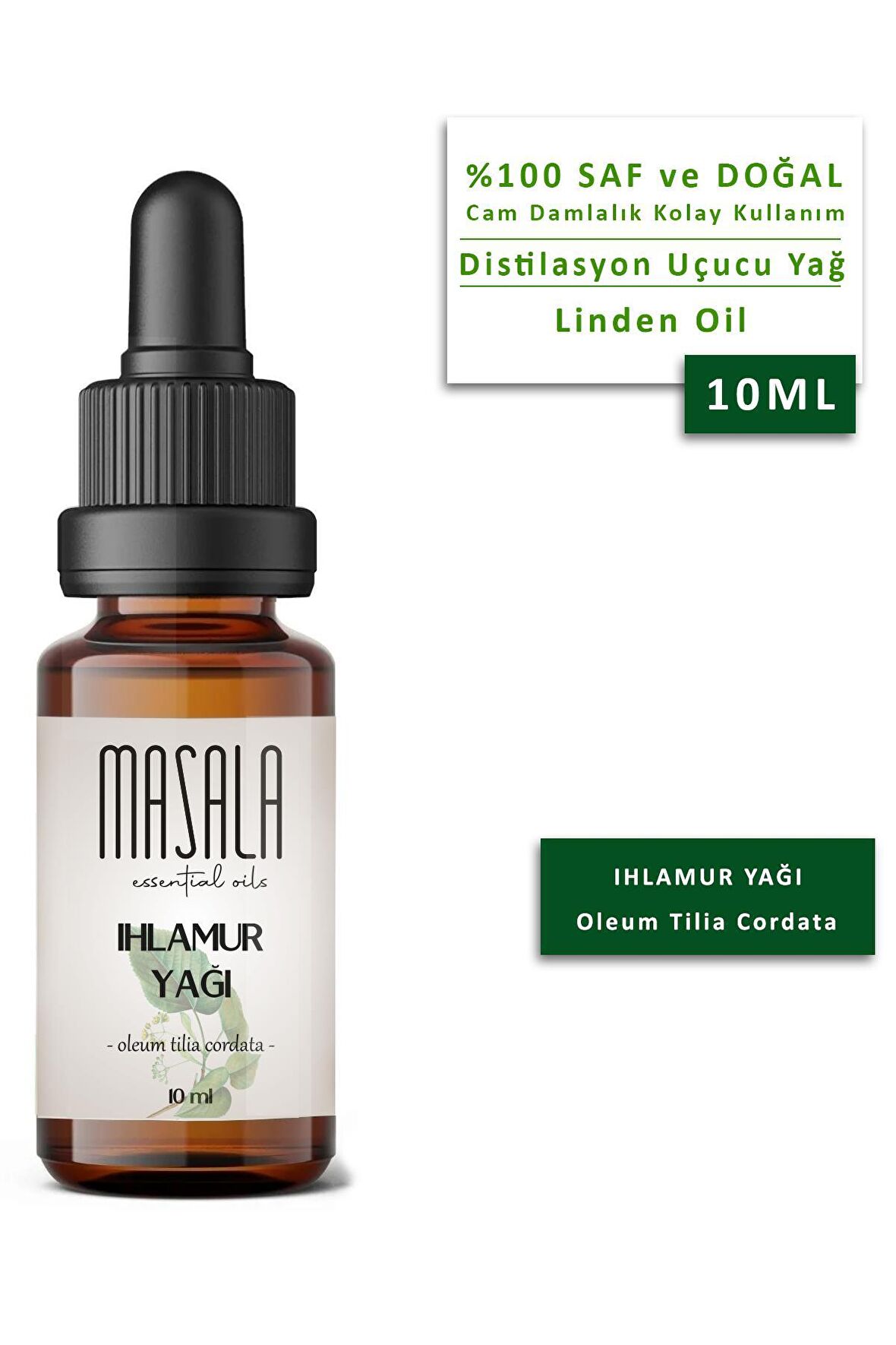 Masala Ihlamur Yağı 10 ml. - (Linden Oil) Oleum Tilia Cordata